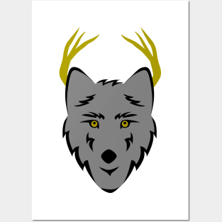 Wolf And Deer Posters and Art